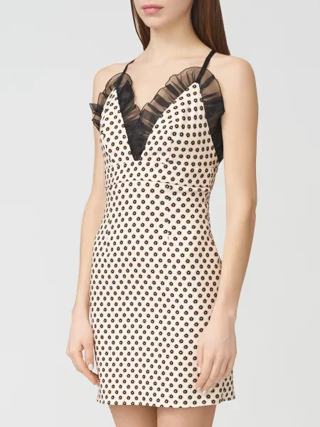 Платье Elisabetta Franchi бежевое