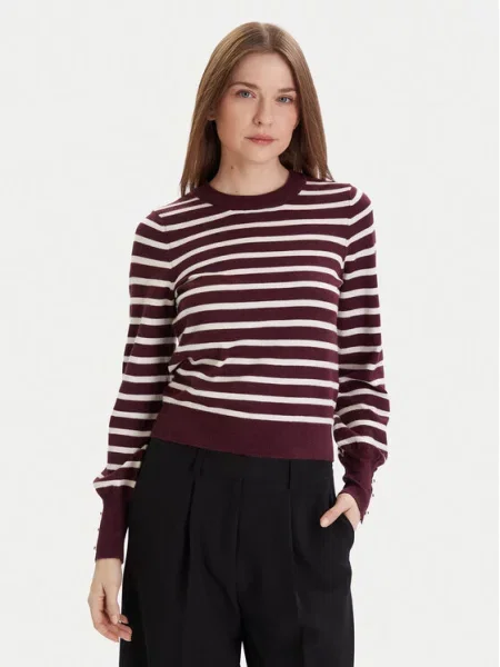 Vero Moda Sweter Happy fioletowy