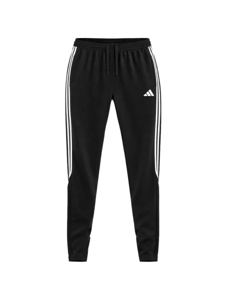 Tricou polo Adidas cu dungi alergare cu bretele alb