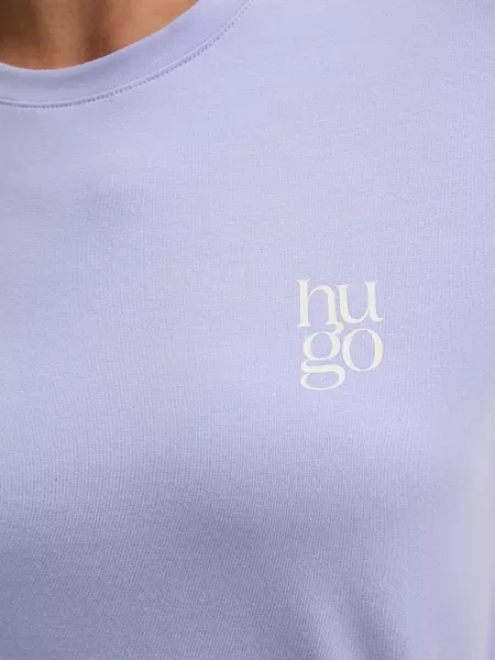 Футболка HUGO фіолетовий