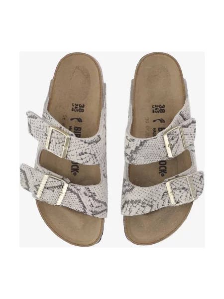 Klapki Birkenstock zamszowe