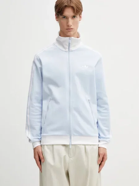 Adidas Originals dukserica na zakopčavanje za muškarce Beckenbauer plava