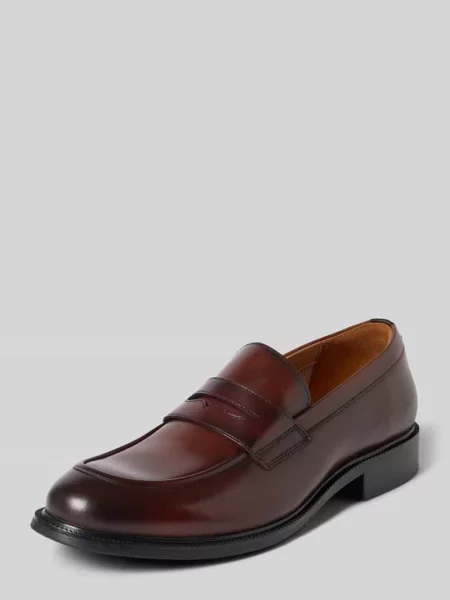 Loafersy ze skóry bydlęcej nappa z gumową podeszwą Steve Madden