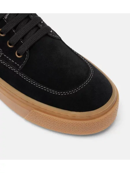 Sneakerși Hogan din piele de căprioară negru