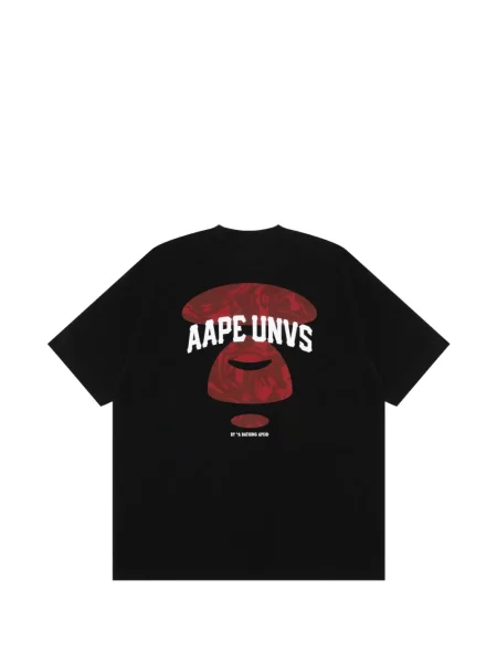 Tricou Aape By A Bathing Ape cu imagine negru