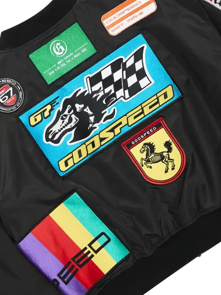 Geacă bomber Godspeed negru