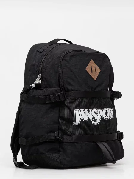 Большой рюкзак Jansport с принтом черный