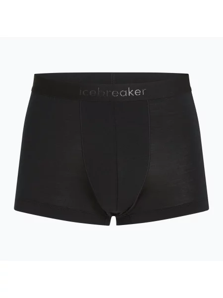 Bokserki termoaktywne icebreaker Merino Cool-Lite Anatomica Trunks black czarne