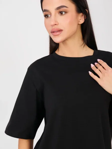 Tricou Rue Paris negru