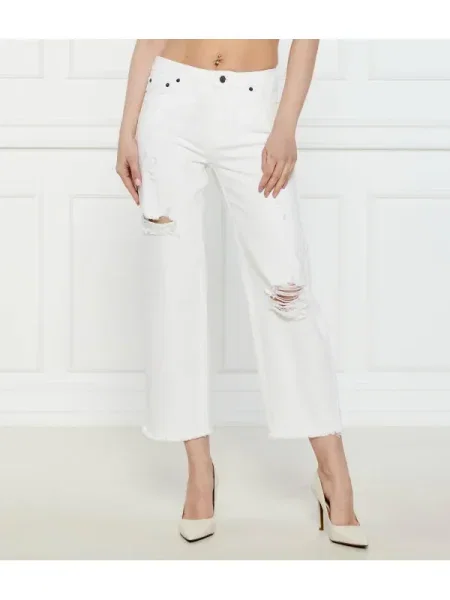 Michael Kors Blugi | Straight fit alb