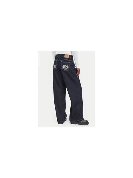 Juicy Couture Traperice Wide Leg plava
