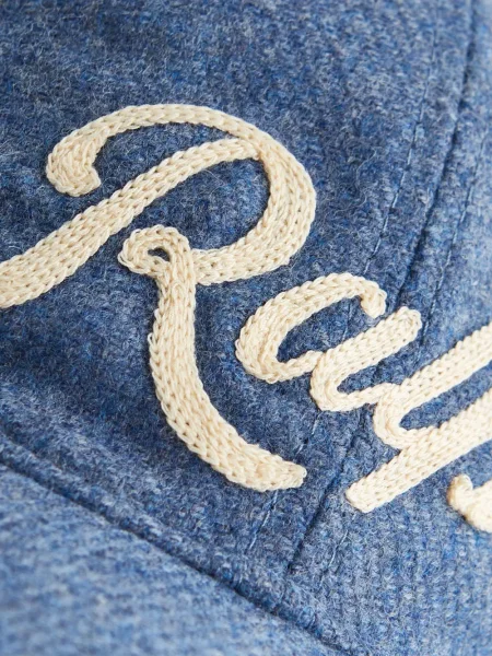Кожена карирана поло тениска Polo Ralph Lauren бродирана бяло