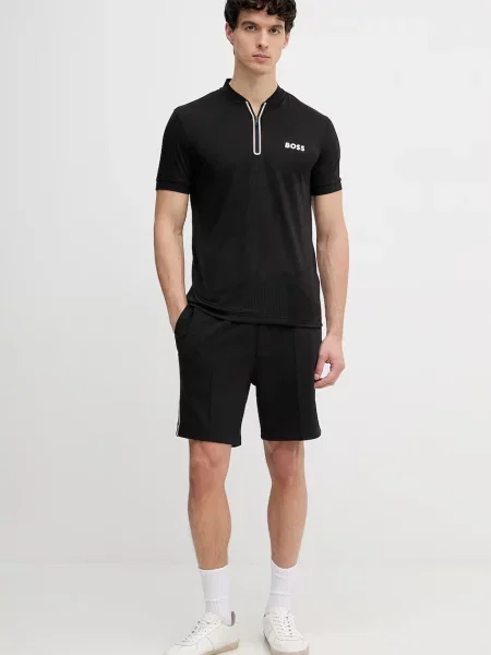 Поло Boss Green зеленое