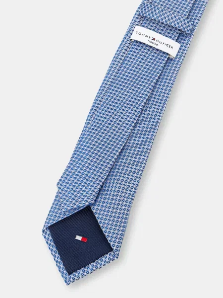 Tommy Hilfiger kravata svilena modra