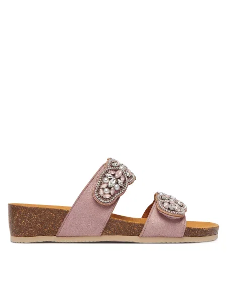 Natikači Scholl Salento 2 Straps roza