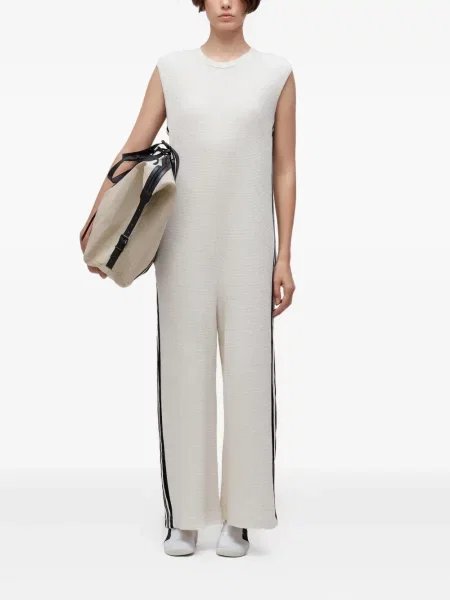 Prugasti kombinezon Osklen bijela