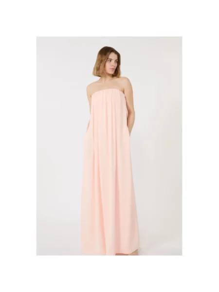 Lekka sukienka Max Mara różowa
