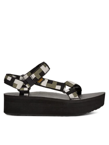 Teva Sandale Flatform Universal negru