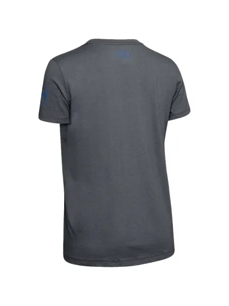Tricou Under Armour cu decolteu rotund gri