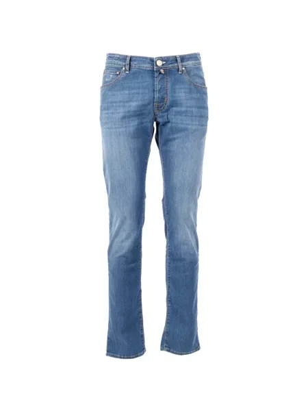 Дънки Jacob Cohën дизайн с пет джоба синьо