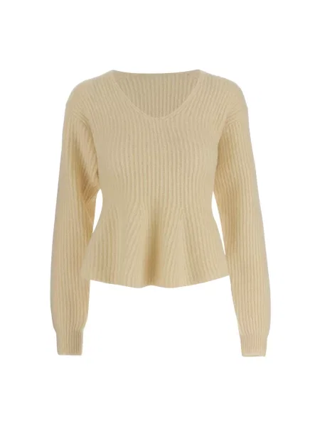 Sweter By Malene Birger żółty
