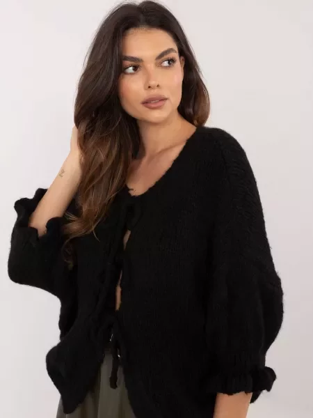 Pulover Italy Moda negru