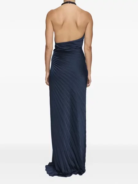 Oblekové maxi šaty A.l.c. modré