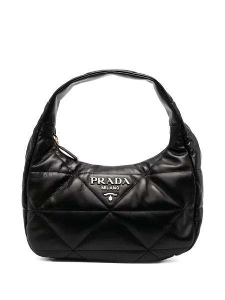 Geanta de piele Prada din piele negru