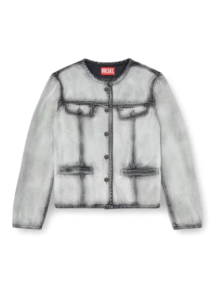 Kurtka jeansowa Diesel szara