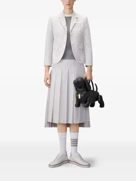 Μπλούζα Thom Browne με σχέδιο γκρι