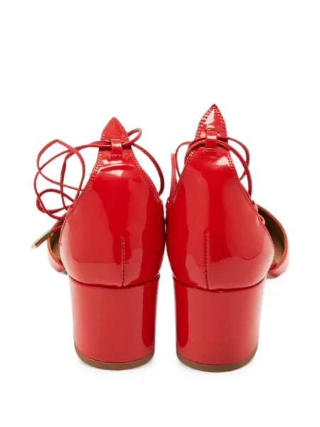 Pantofi cu toc Aquazzura roșu