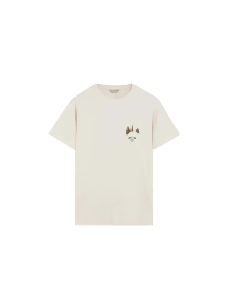 Scalpers Tricou Forest nisipiu / ombră negru