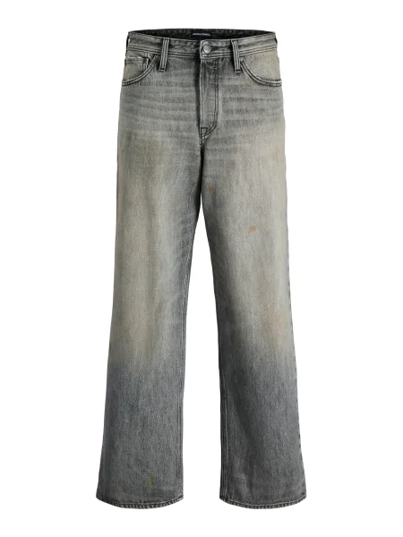 JACK & JONES Džíny JJIDave džínovina černá