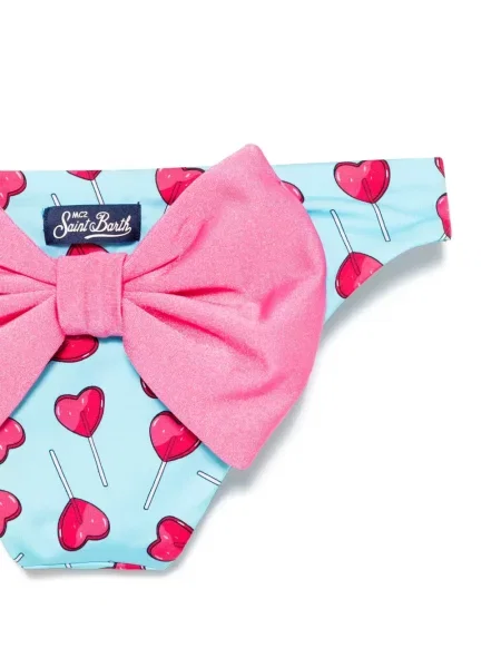 Bikini dziecięce Mc2 Saint Barth niebieskie