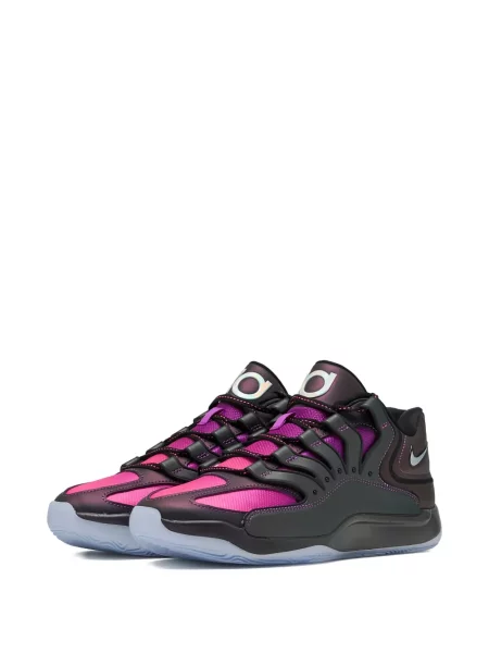 Baschet sneakerși Nike Zoom cu șireturi din dantelă galben