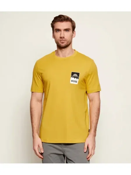 BOSS ORANGE Tricou Te_Plain | regular fit portocaliu