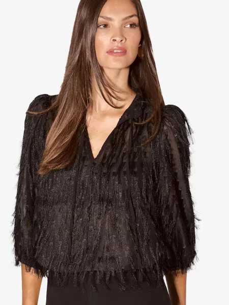 Lipsy Bluză negru