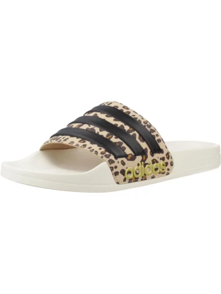 Sneakersy Adidas Adilette brązowe