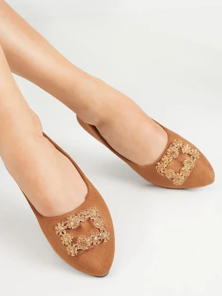 Balerinke Resti iz semiša rjava