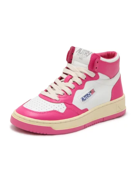 Sneakersy Autry skórzane różowe