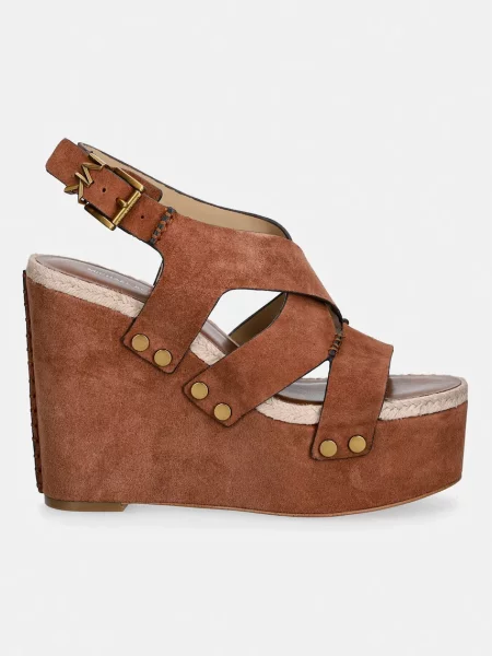 Замшеві сандалі MICHAEL Michael Kors Raven Wedge Sandal