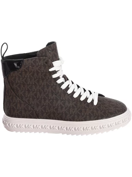 Členkové topánky Michael Michael Kors hnedá
