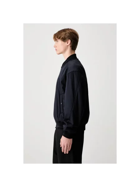 Kurtka bomber Maison Kitsune niebieski