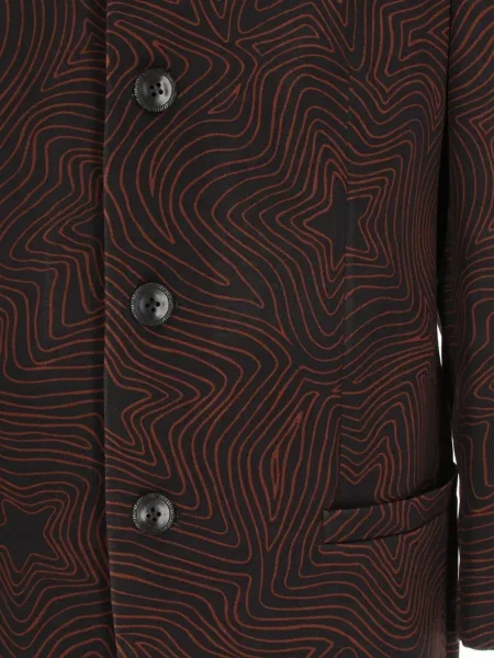 Sako Versace Pre-owned s potiskem černé