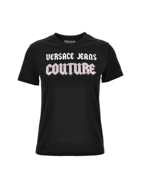 Koszulka Versace Jeans Couture czarna