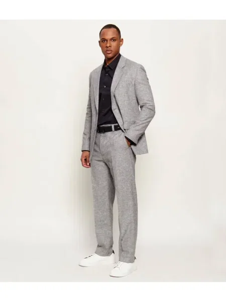 HUGO Costum | Modern fit | cu adaos de in gri