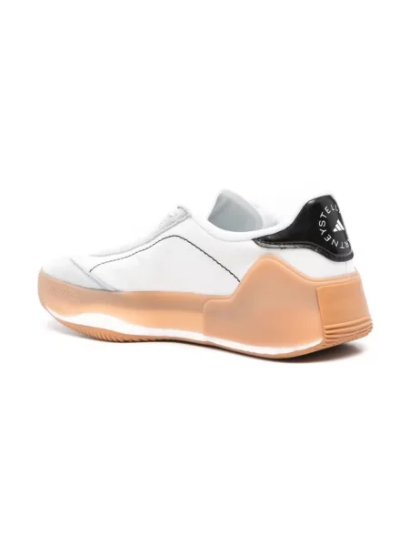 Sneakersy Adidas By Stella Mccartney asymetryczne białe