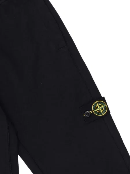 Spodnie dziecięce Stone Island czarne