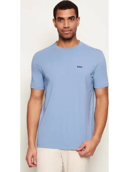 BOSS GREEN Tricou | | stretch albastru