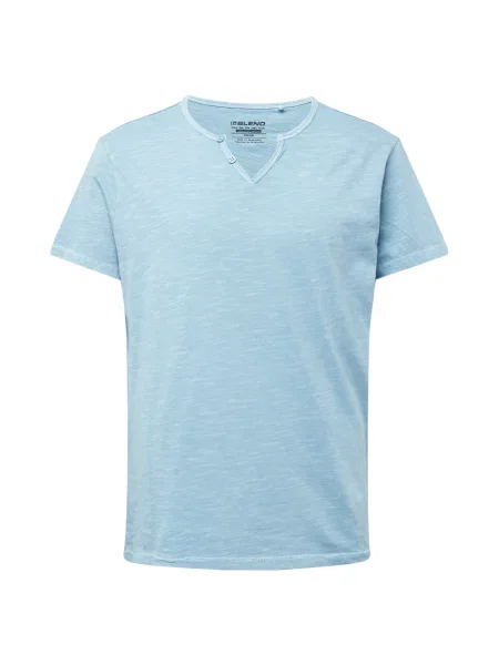 BLEND Tricou Ashton deschis albastru